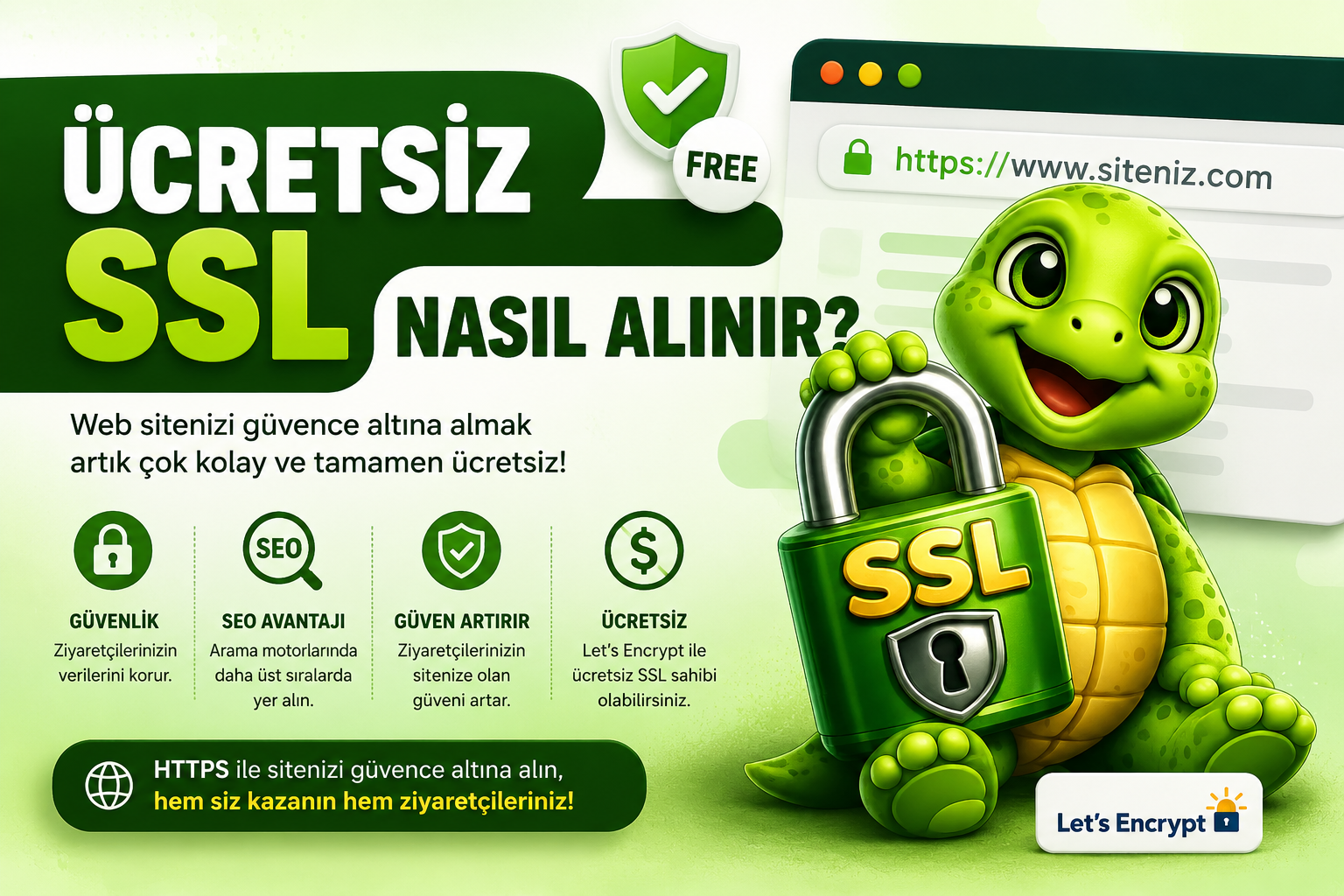 Ücretsiz SSL Nasıl Alınır?